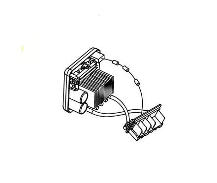 Board, assembly control dcs-2500t, echo - Tarvikevaraosat-503 - 503-A047000660ECHO - 1