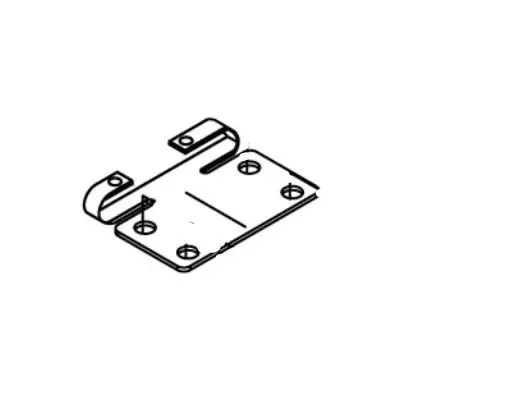 Bracket, shield srm-22ges/u, echo - Tarvikevaraosat-503 - 503-C551000170ECHO - 1