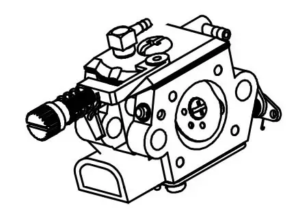 Carburetor,diaphragm cs-501sx, echo - Moottorisahan kaasuttimet ja osat - 503-A021004420ECHO - 1
