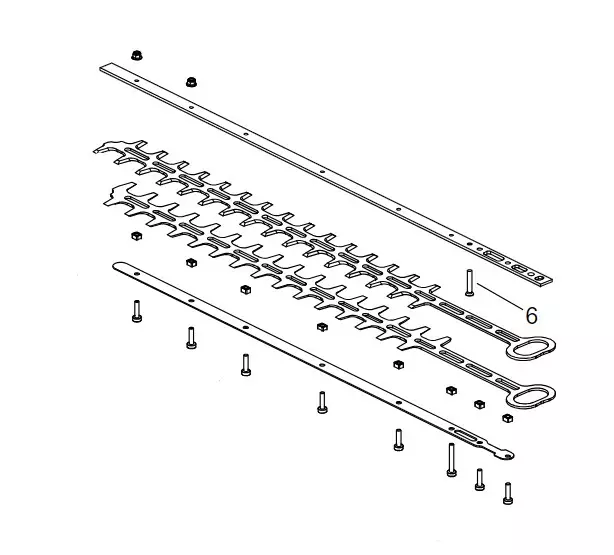 Cutter asm. hc-2020, echo - Tarvikevaraosat-503 - 503-X041000800ECHO - 1