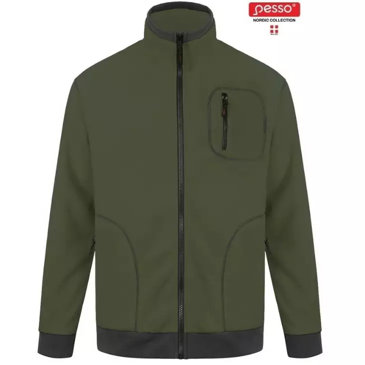 Fleecetakki fmcn khaki l, pesso - Fleecetakit, puserot ja hupparit - 503-FMCN-LPESSO - 1