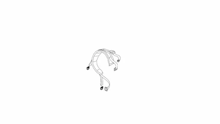 Harness,backpack asy pb-770, echo - Tarvikevaraosat-503 - 503-P021046532ECHO - 1