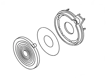 Spring kit, rewind cs-303t, echo - Tarvikevaraosat-503 - 503-P021045370ECHO - 1