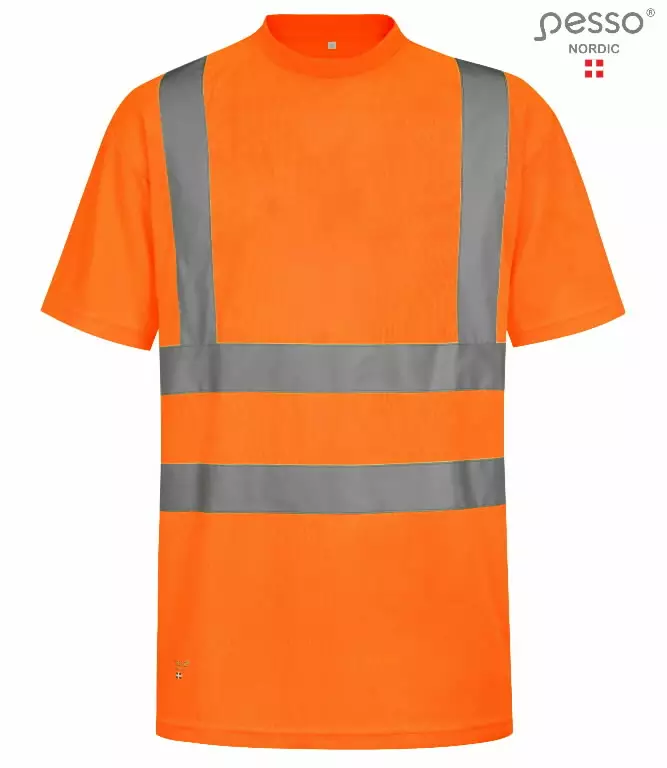 T-paita hvmor huomioväri cl2, oranssi xl, pesso - Hi-Vis T-paidat ja puserot - 503-HVM-OR-XLPESSO - 1