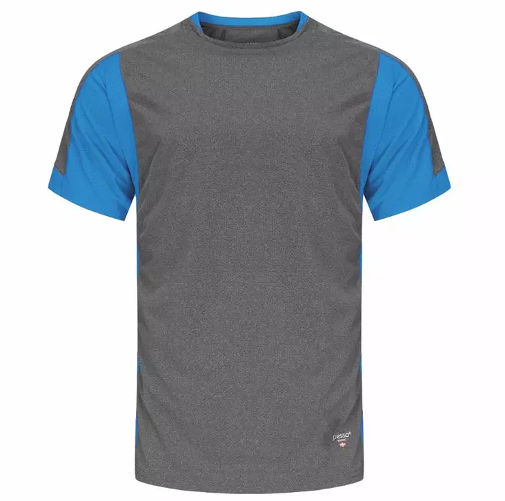 T-shirt breeze, grey/blue s, pesso - T-paidat ja pikeepaidat - 503-MP205-M-SPESSO - 1