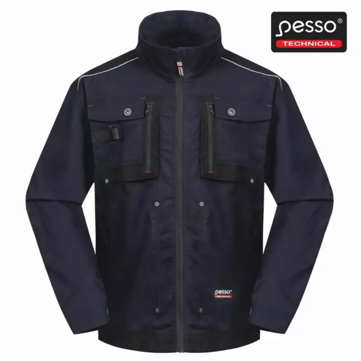 Takki ds215m stretch, tummansininen xl, pesso - Työliivit - 503-DS215M-XLPESSO - 1