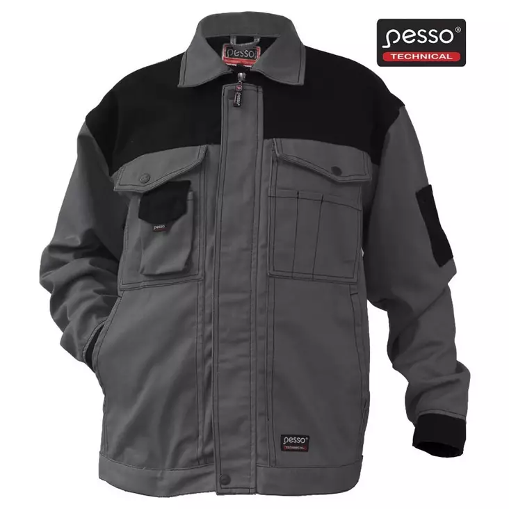 Takki dscpn, harmaa/musta 4xl, pesso - Työliivit - 503-DSCPN-4XLPESSO - 1