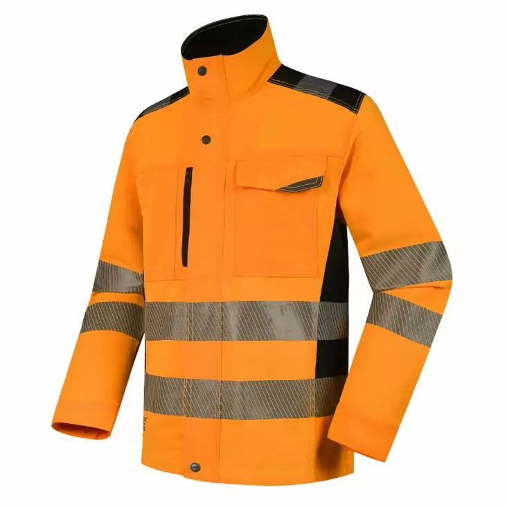 Takki uranus ds135o huomioväri cl2, oranssi/musta m, pesso - Hi-Vis työtakit - 503-DS135O-MPESSO - 1