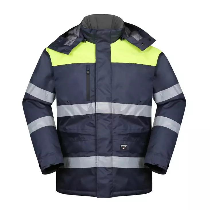Talvitakki hana, sininen/keltainen l, pesso - Talvityötakit - 503-HANALPESSO - 1