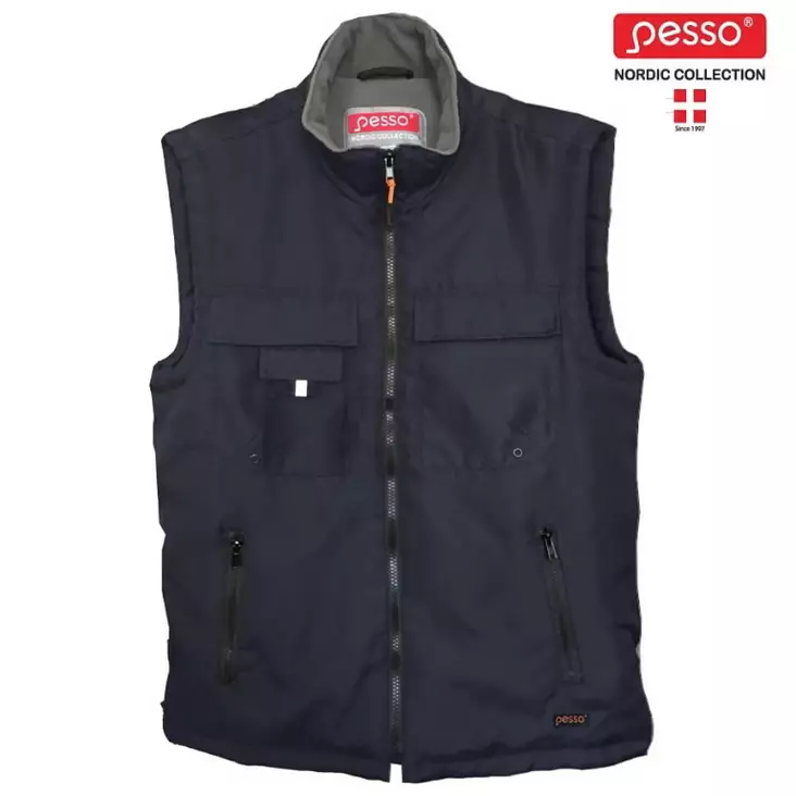 Työliivi lspmn, tummansininen 3xl, pesso - Työliivit - 503-LSPMN-3XLPESSO - 1