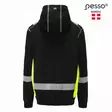 Huppari jersey_hv huomioväri, musta/keltainen 4xl, pesso - Hi-Vis Fleecetakit, puserot ja hupparit - 503-JERSEY-HV-4XLP - 4