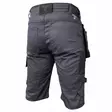 Shorts with holsterpockets, stretch, dark grey c52, pesso - Työshortsit - 503-KSSTRETCHPC52P - 2