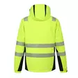 Softshell-takki calgary vuorattu huomioväri cl2, keltainen 5xl, pesso - Hi-Vis talvityötakit - 503-CALGARY-G-5XLP - 2