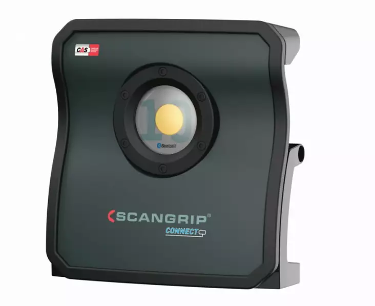 Akkutoiminen työvalaisin nova 10 connect, 10000 lm, runko cas, scangrip - Akkukäyttöiset työmaavalaisimet - 503-03-6102CSNGP - 1