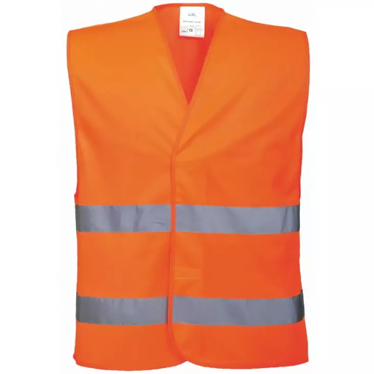 Huomiovärinen työliivi ls-rsv001, cl2, oranssi s/m, pesso - Hi-Vis työliivit - 503-LS-RSV001O-SMP - 1