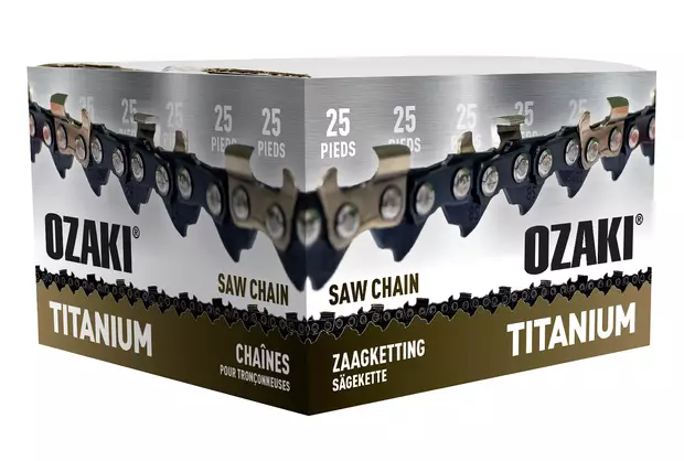 Ozaki forest semi-pro teräketju 3/8'' pk 1.3 mm - kl - pro - Tarvikevaraosat - ZK38SC50BL25P - 1