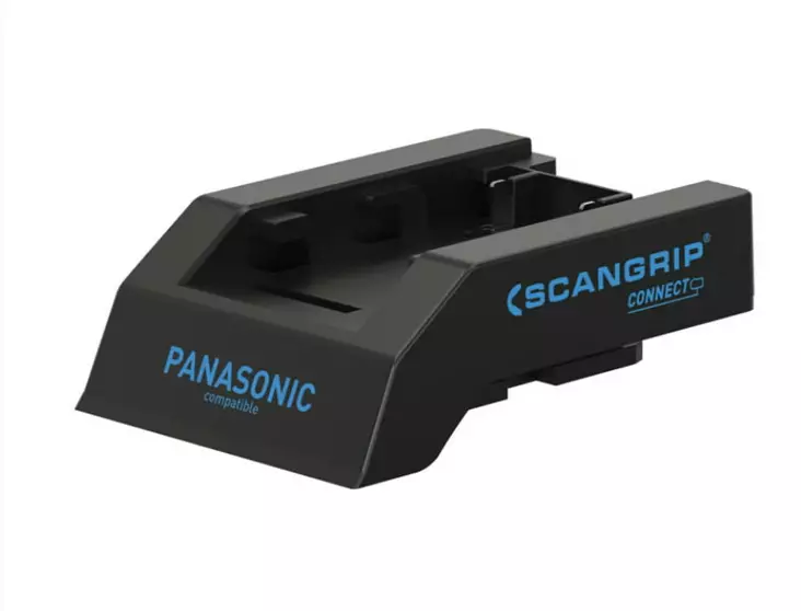 Panasonic connector for all 18v batteries, scangrip - Akkuadapterit - 503-03-6156CSNGP - 1