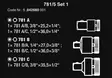 781/5 Set 1 Connection parts set - Rasvaprässit - 503-05042680001WER - 3
