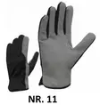 Käsineet, synteettinen nahka, nylon selkä 11, stokker - Keinonahkakäsineet - 503-300-11STOKKER - 2
