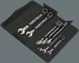 Räikkälenkki- ja kiintoavainkomplekti, tuumakoko 8pcs, wera - Lenkki- ja kiintolenkkiavaimet - 503-05020093001WER - 1