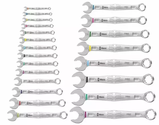Combination spanner set 6003 joker 5,5-32mm 22 pcs, wera - Lenkki- ja kiintolenkkiavaimet - 503-05020232001WER - 1