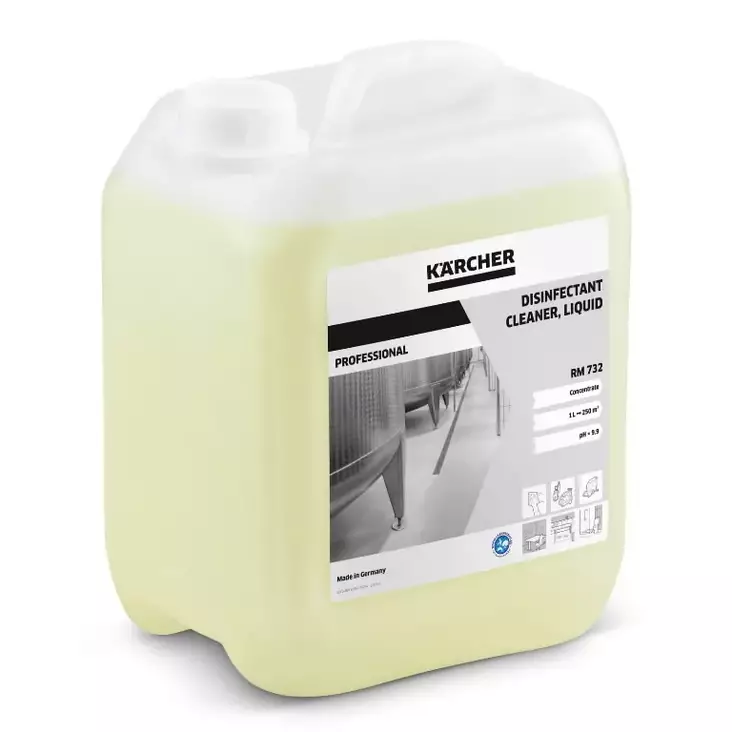 Desinfitseeriv puhastusvahend, RM732, vedelik, 5L, Kärcher - Puhdistusaineet - 503-6295-596KAR - 1
