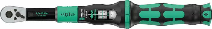 Momenttiavain click-torque 2.5-25 nm, wera - Tarvikevaraosat-503 - 503-05075690001WER - 1