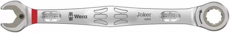 Räikkälenkki- ja kiintoavain imperial 3/8"x159, wera - Lenkki- ja kiintolenkkiavaimet - 503-05073281001WER - 1
