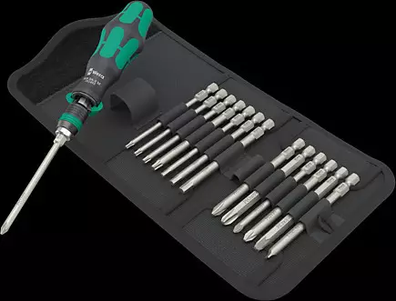 Räikkäruuvimeisselisarja 15pcs, wera - Ruuvimeisselit - 503-05051061001WER - 1