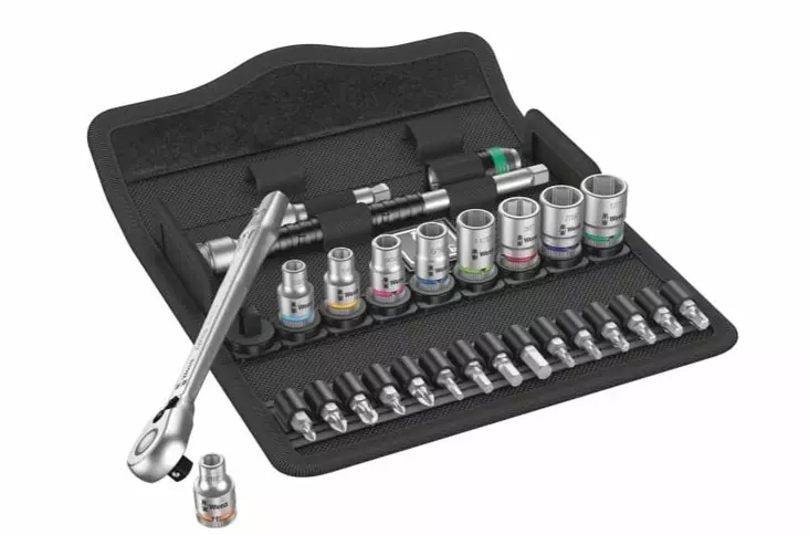Toolset 8100 sa 11 zyklop metal 28 pcs, wera - Hylsyt ja voimahylsyt - 503-05004021001WER - 1