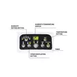 Õhukuivati dh 720 p, 20 l/24h / 150 m³/h, master - Rakennuspuhaltimet ja -kuivaimet - 503-4512-491MAS - 3