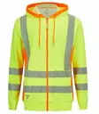 Huomiocollegepaita fl08 cl2, keltainen/oranssi 3xl, pesso - Hi-Vis Fleecetakit, puserot ja hupparit - 503-FL08HV-3XLPESS - 1