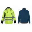 Kuoritakki denver, huomioväri cl2, keltainen/musta xl, pesso - Hi-Vis työtakit - 503-DENVER-G-XLPES - 2