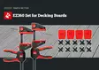 Pikakiristysruuvisarja terassilautojen asentamiseen, bessey - Liimapuristimet - 503-EZ360TD-SETBES - 27