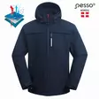 Softshell-takki hupulla atlanta, tummansininen m, pesso - Softshell takit ja housut - 503-ATLANTA-N-MPES - 1