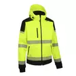 Softshell-takki palermo huomioväri cl2, keltainen/musta 4xl, pesso - Softshell takit ja housut - 503-PALERMOG4XLPES - 1