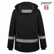 Talvitakki nova. musta/keltainen 4xl, pesso - Talvityötakit - 503-NOVA-J-4XLPESS - 2