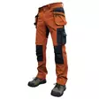 Työhousut riipputaskuilla Nexus Stretch, ruskea C54, Pesso - Työhousut - 503-KD185BR-C54PES - 1