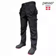 Työhousut riipputaskuilla ripstop pro, musta c54, pesso - Työhousut - 503-KD115B-C54PESS - 1