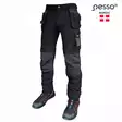 Työhousut riipputaskuilla taurus stretch, musta c44, pesso - Työhousut - 503-KD165B-C44PESS - 1
