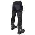 Työhousut riipputaskuilla titan flexpro stretch, harmaa c52, pesso - Työhousut - 503-KD125P-C52PESS - 2