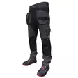Työhousut riipputaskuilla titan flexpro stretch, harmaa c58, pesso - Työhousut - 503-KD125P-C58PESS - 1