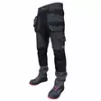 Työhousut riipputaskuilla titan flexpro stretch, harmaa c64, pesso - Työhousut - 503-KD125P-C64PESS - 4
