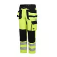 Työhousut riipputaskuilla uranus flexpro huomioväri cl2, kel c44, pesso - Hi-Vis työhousut - 503-KD135G-C44PESS - 7