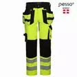 Työhousut riipputaskuilla uranus flexpro huomioväri cl2, kel c44, pesso - Hi-Vis työhousut - 503-KD135G-C44PESS - 1