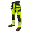 Työhousut riipputaskuilla uranus flexpro huomioväri cl2, kel c46, pesso - Hi-Vis työhousut - 503-KD135G-C46PESS - 1