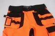 Työhousut riipputaskuilla uranus flexpro huomioväri cl2, ora c54, pesso - Hi-Vis työhousut - 503-KD135OR-C54PES - 3