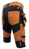 Työshortsit titan flexpro riipputaskuilla, stretch, ruskea c58, pesso - Työshortsit - 503-KB125BR-C58PES - 2