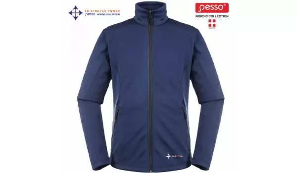 Collegepaita dzp725m, sininen 2xl, pesso - Fleecetakit, puserot ja hupparit - 503-DZP725M2XLPESS - 1