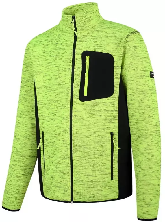 Fleecepaita florence, keltainen/musta s, pesso - Hi-Vis Fleecetakit, puserot ja hupparit - 503-FLORENCEGSPESS - 1